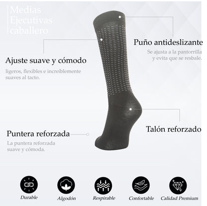 PACK DE 3 MEDIAS EJECUTIVAS