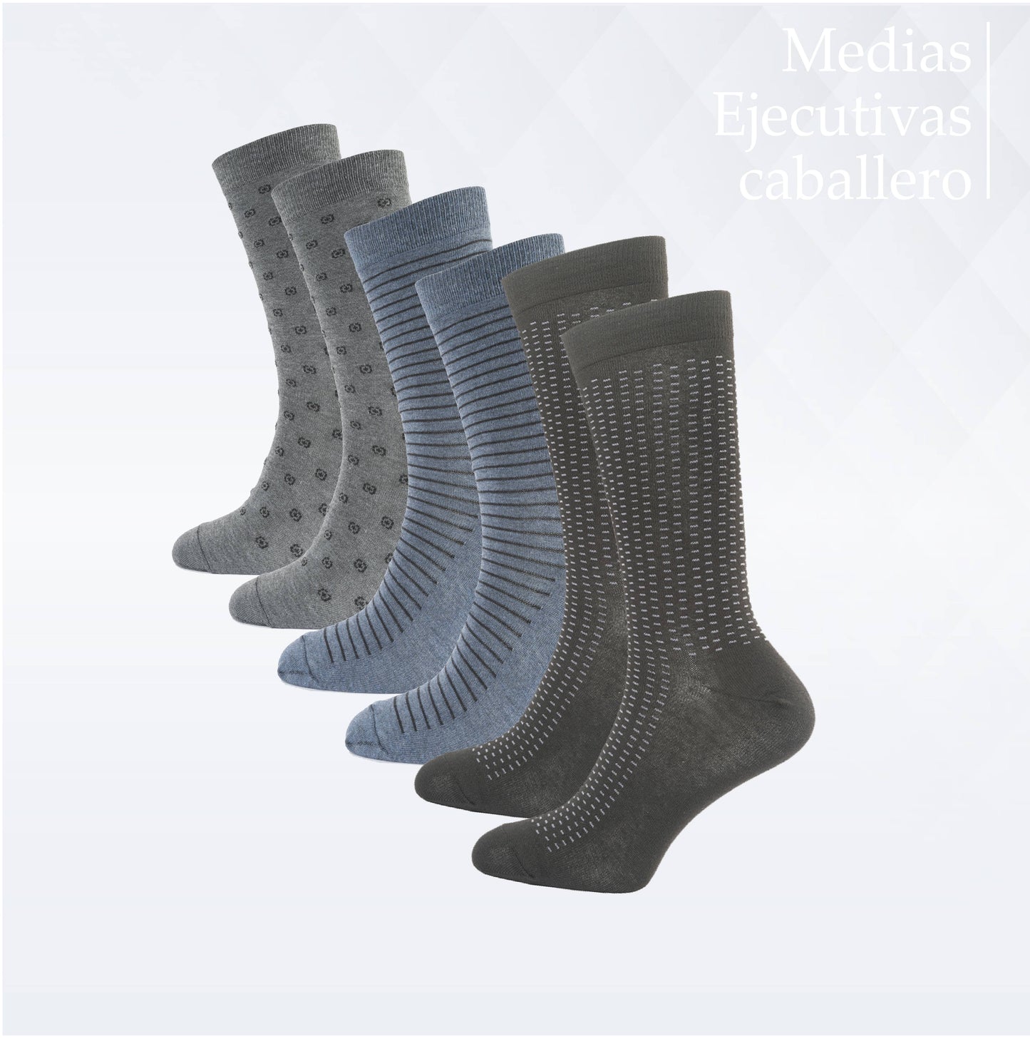 PACK DE 3 MEDIAS EJECUTIVAS