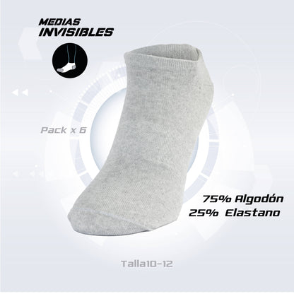 PACK DE 3 MEDIA INVISIBLE