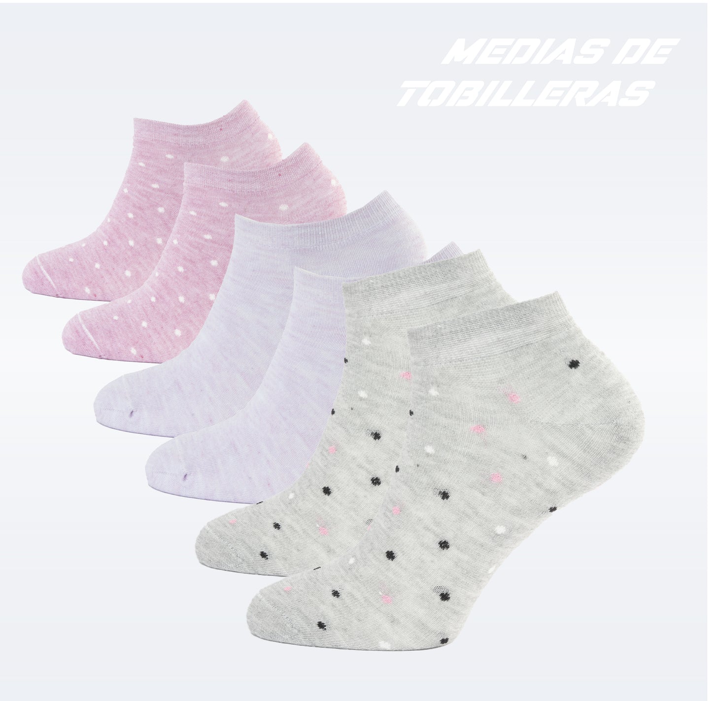 PACK DE 3 MEDIAS TOBILLERAS