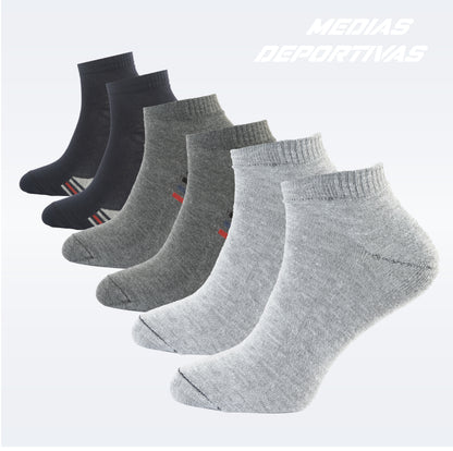PACK DE 3 MEDIA TOBILLERA
