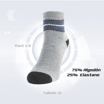 PACK DE 3 MEDIAS TENNIS