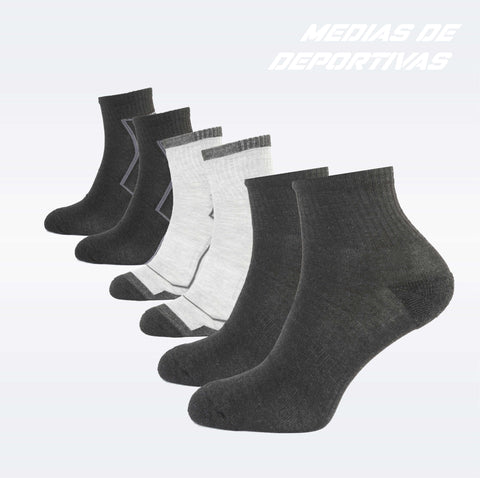 PACK DE 3 MEDIA TOBILLERA
