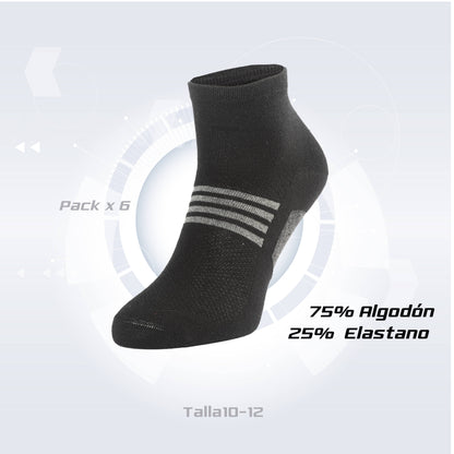 PACK DE 3 MEDIAS ZAPATILLAS