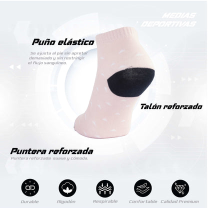 PACK DE 3 MEDIAS TOBILLERAS