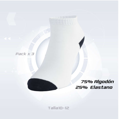 PACK DE 3 MEDIAS TOBILLERAS